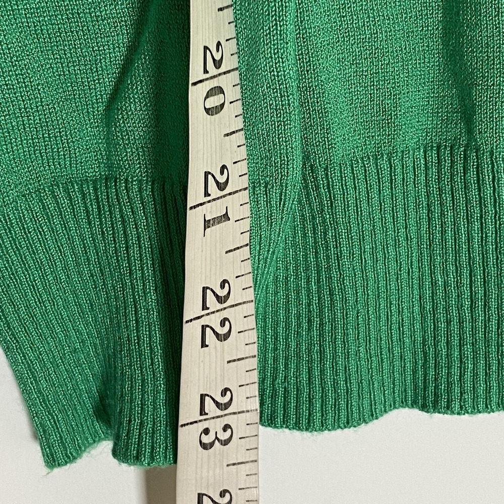 Joseph A Sweater Womens PXL Green Turtleneck Office Casual Comfortable Petite - Picture 16 of 16